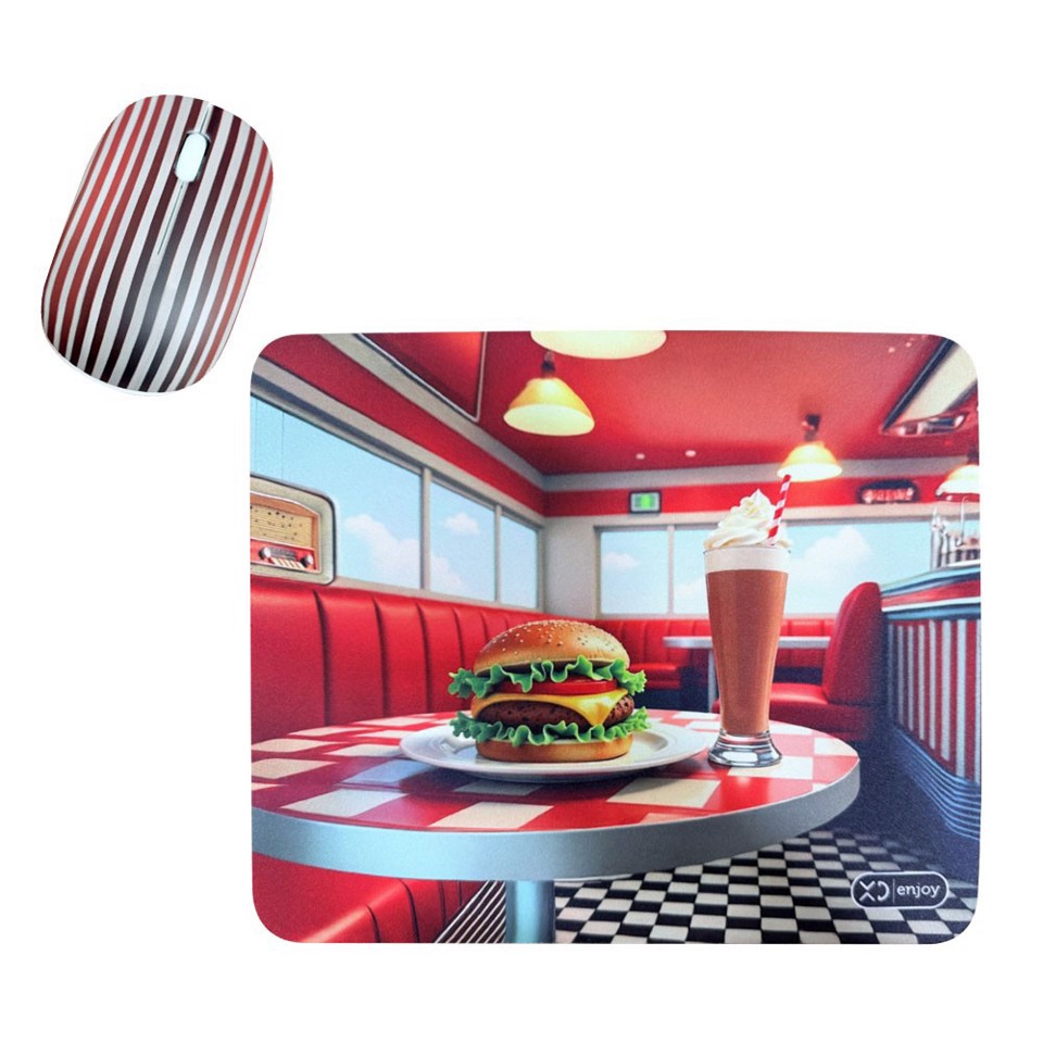 XD Enjoy XDYM0033 mouse Universale Ambidestro USB tipo A 1200 DPI