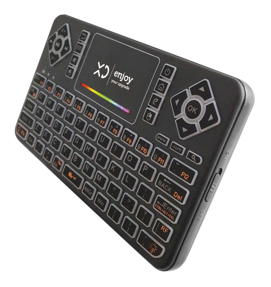 XD Enjoy Mini Tastiera Wireless Con Touchpad Ricaricabile