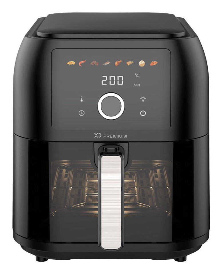 XD Premium XDJW911WD Friggitrice Ad Aria 8 Litri Con Finestra Integrata