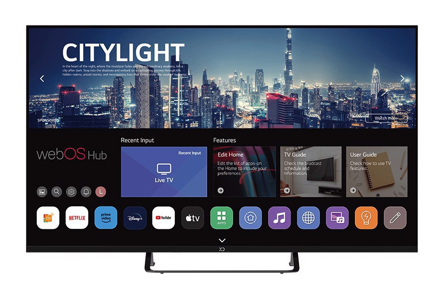 XD Premium XDP43WU1ESAT TV 109,2 cm (43") 4K Ultra HD Smart TV Wi-Fi Nero 230 cd/m²