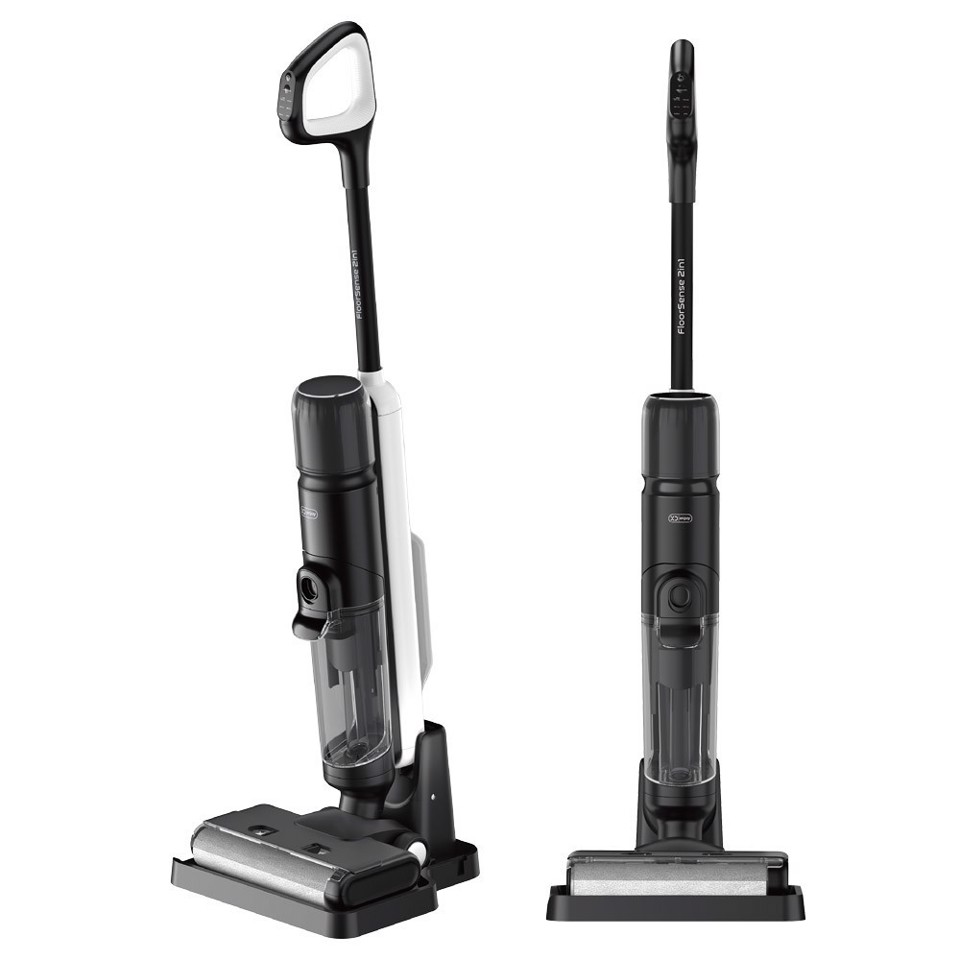 XD Premium XDSWE11M scopa elettrica Aspirapolvere a bastone 2 in 1 Batteria Secco e bagnato Senza sacchetto Nero, Bianco 2,6 Ah