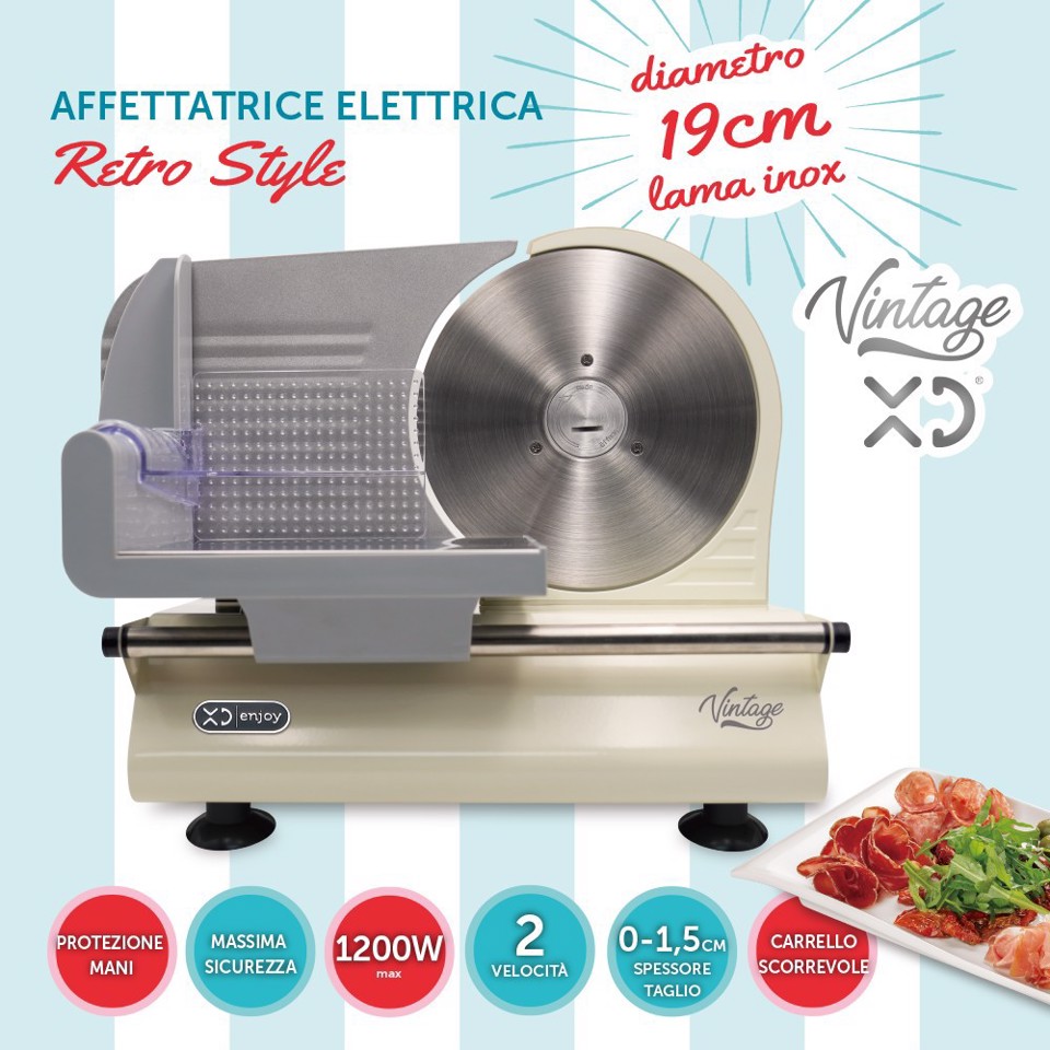 XD Vintage Affettatrice Elettrica Vintage