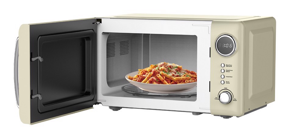 XD Vintage XDDWUX22CR forno a microonde Crema Microonde con grill Superficie piana 20 L 700 W
