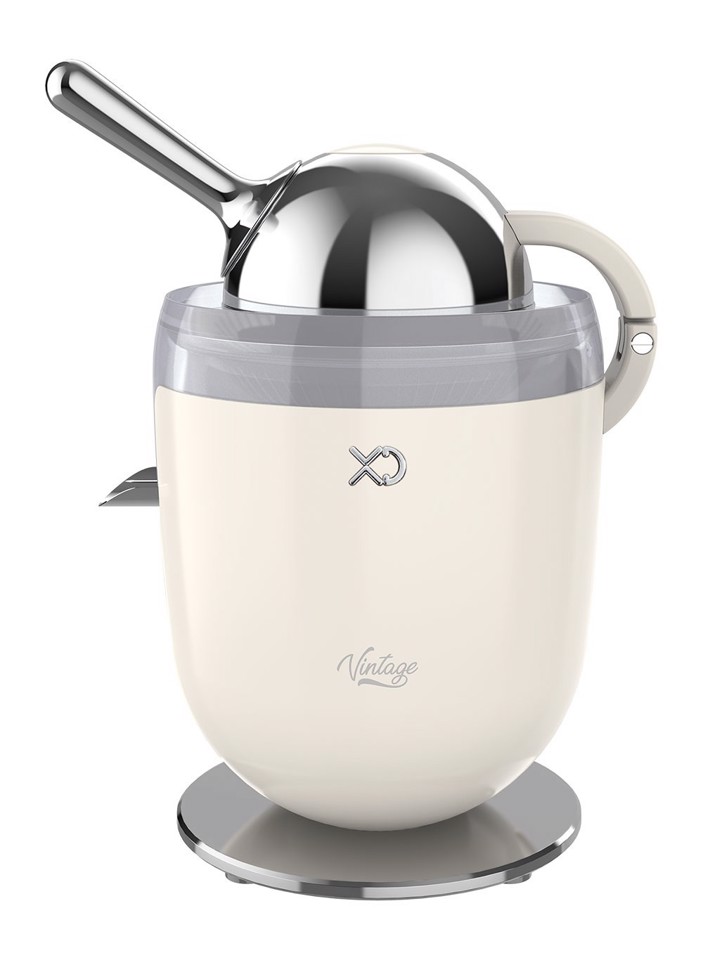 XD Vintage XDHR887CR spremiagrumi elettrico 160 W Avorio, Acciaio inox