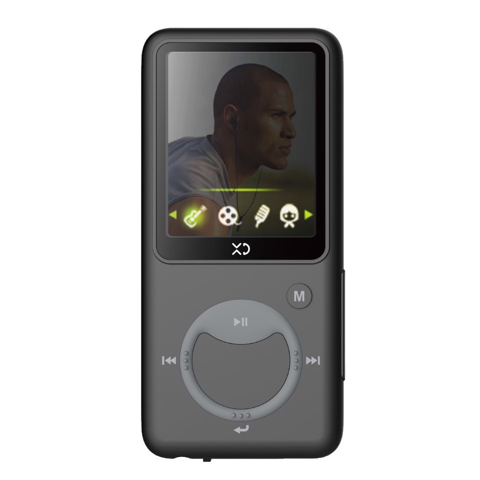 XD Enjoy XDBTR312GRY lettore e registratore MP3/MP4 Lettore MP4 Grigio