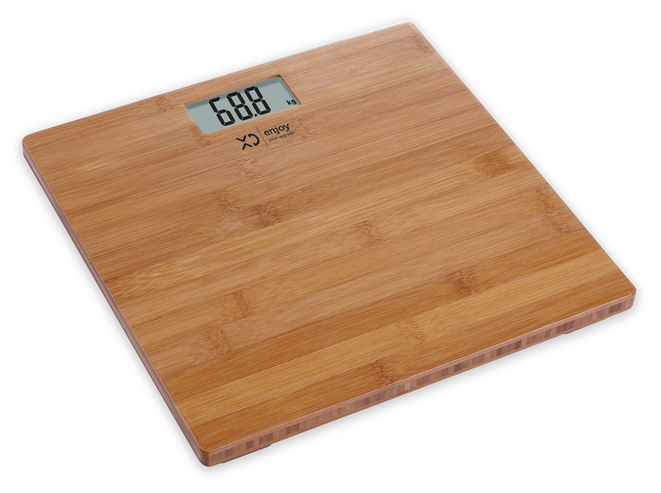 XD Enjoy XDCAM3110P bilance pesapersone Quadrato Bamboo Bilancia pesapersone elettronica