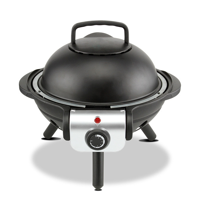 XD Enjoy XDCHA8026 barbecue per l'aperto e bistecchiera Kettle Elettrico Nero, Argento 1000 W
