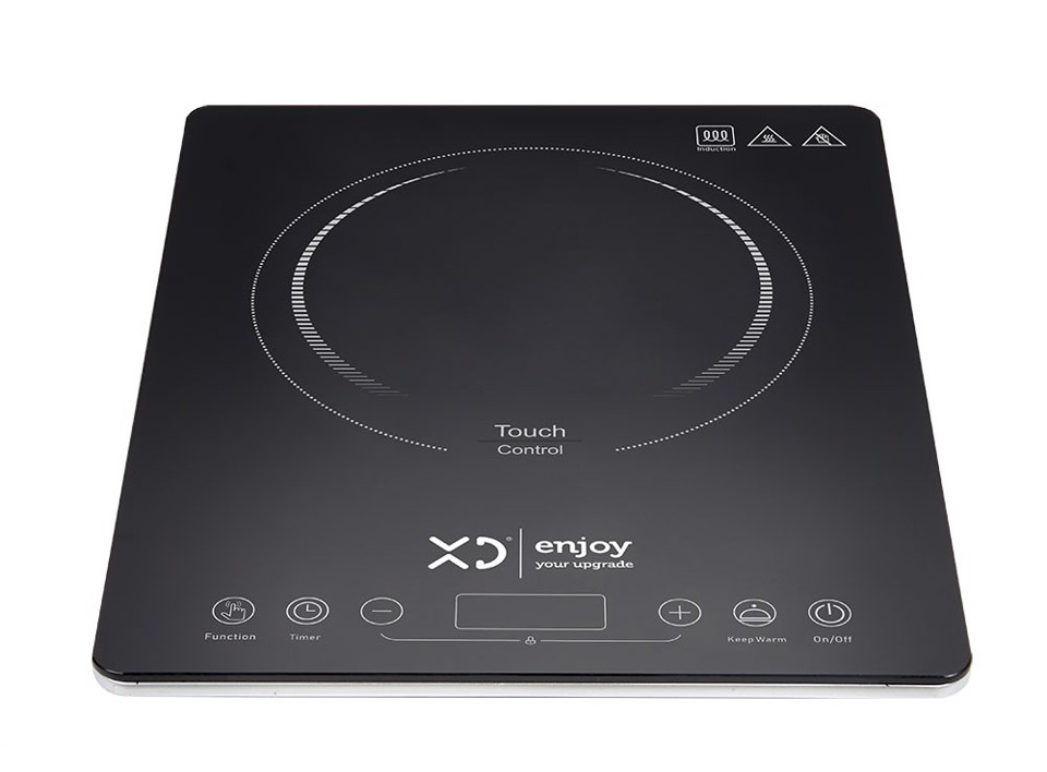 XD Enjoy XDFS324 piano cottura Nero Superficie piana 37 cm Piano cottura a induzione 1 Fornello(i)