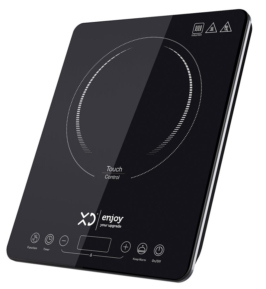 XD Enjoy XDFS324 piano cottura Nero Superficie piana 37 cm Piano cottura a induzione 1 Fornello(i)