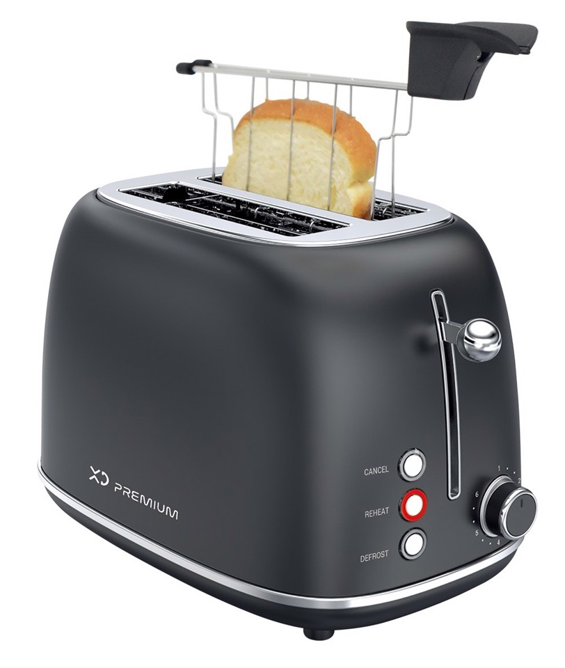 XD Premium XDHL330DRK tostapane 2 fetta/e 685 W Nero
