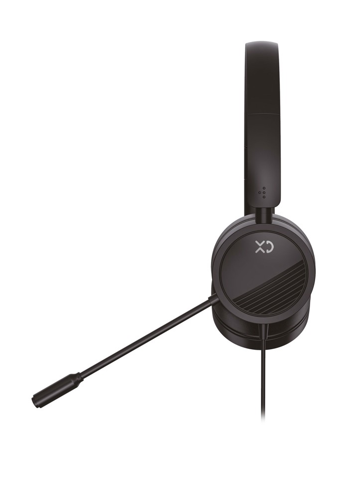 XD Enjoy XDNWB360 cuffia e auricolare Cablato A Padiglione Ufficio USB tipo A Nero