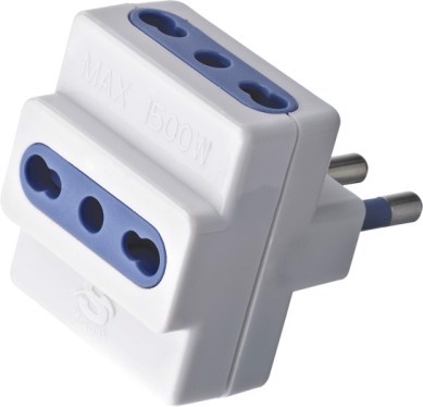 XD Enjoy XDSL1104 adattatore per presa di corrente Bianco