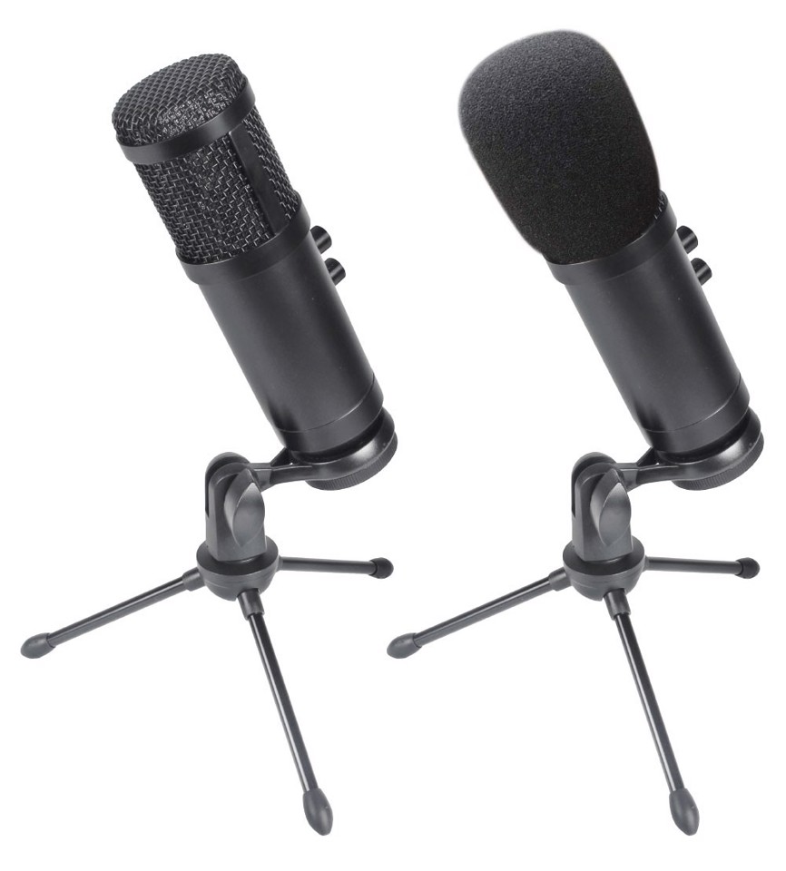 XD Enjoy XDUM858 microfono Nero Microfono da tavolo