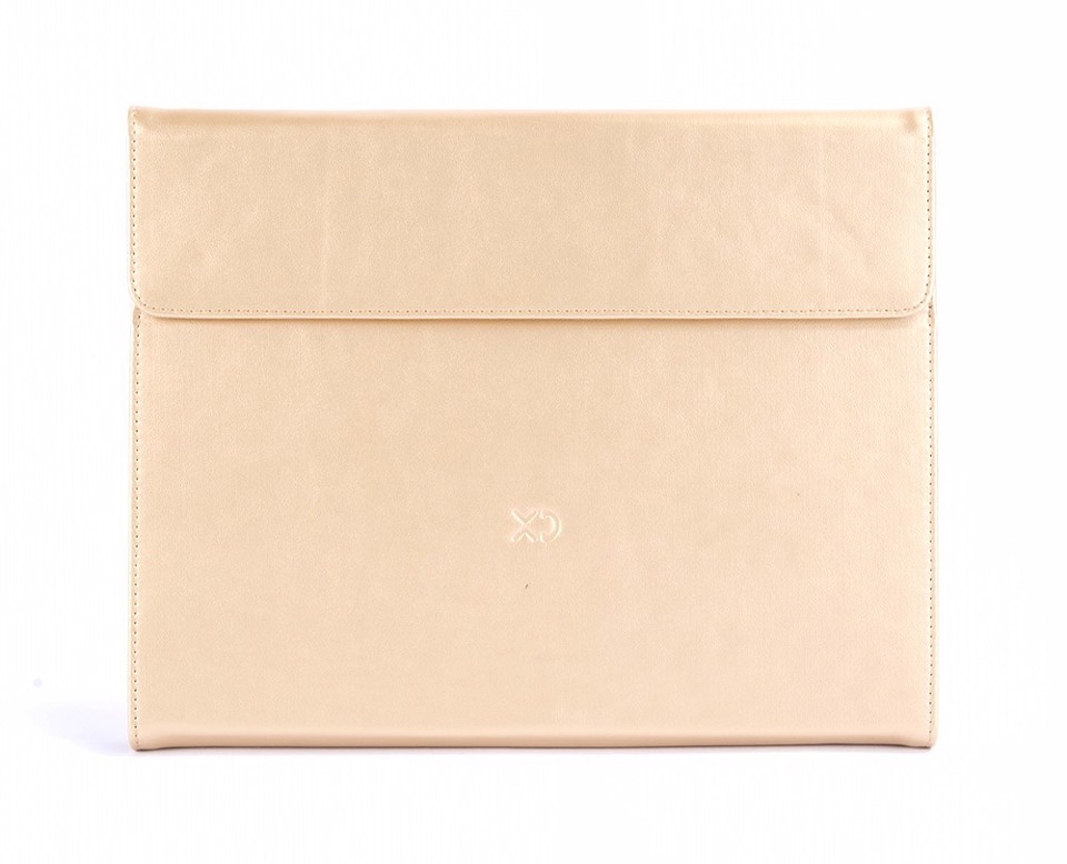 XD Enjoy XDWXDTABLET03 custodia per tablet 26,4 cm (10.4") Custodia a libro Champagne