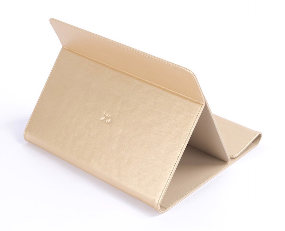 XD Enjoy XDWXDTABLET03 custodia per tablet 26,4 cm (10.4") Custodia a libro Champagne
