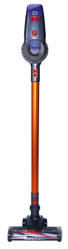 XD Enjoy XDZK33 aspirapolvere senza filo Grigio, Arancione, Rosso Senza sacchetto