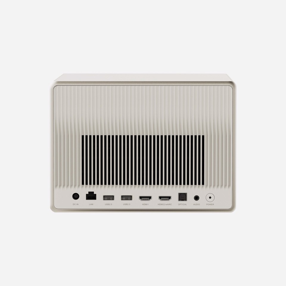 XGIMI HORIZON Ultra videoproiettore Proiettore a raggio standard 2300 ANSI lumen DLP 2160p (3840x2160) Compatibilità 3D Beige, Nero