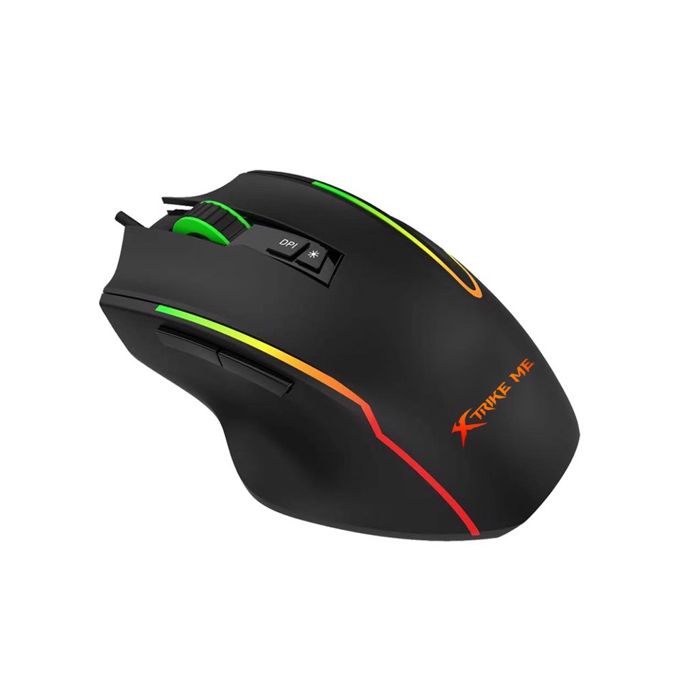 Xtrike Me 12800DPI Gaming Mouse RGB - Sensore Ottico