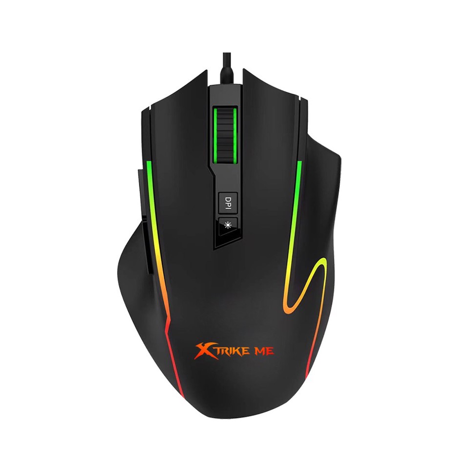 Xtrike Me 12800DPI Gaming Mouse RGB - Sensore Ottico