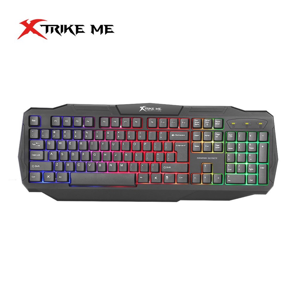 Xtrike Me CM-406 tastiera USB Nero