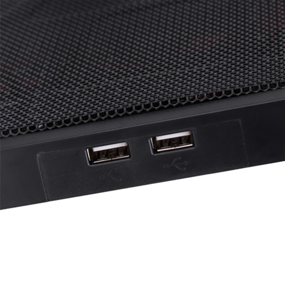 Xtrike Me FN-802 base di raffreddamento per notebook 39,9 cm (15.7") 2000 Giri/min Nero