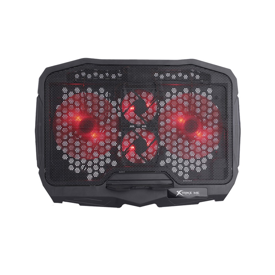 Xtrike Me FN-802 base di raffreddamento per notebook 39,9 cm (15.7") 2000 Giri/min Nero