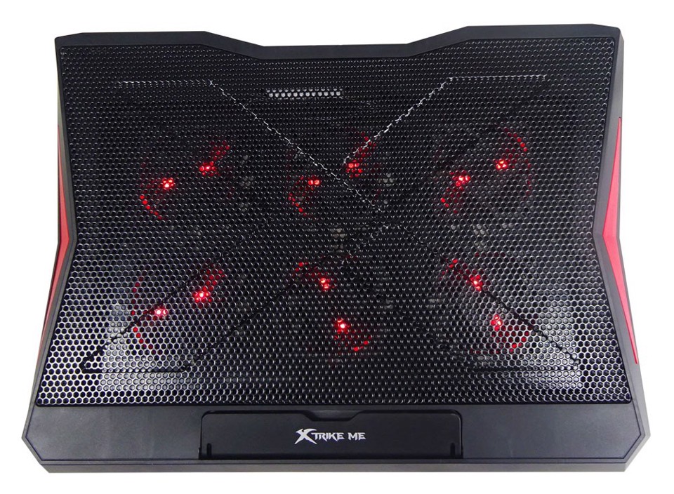 Xtrike Me FN-811 base di raffreddamento per notebook 43,2 cm (17") Nero