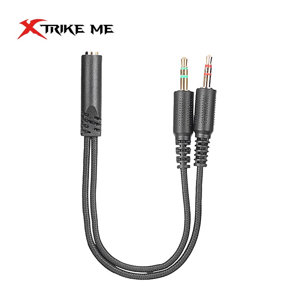 Xtrike Me GH-890 Auricolare Cablato A Padiglione Giocare Nero, Rosso