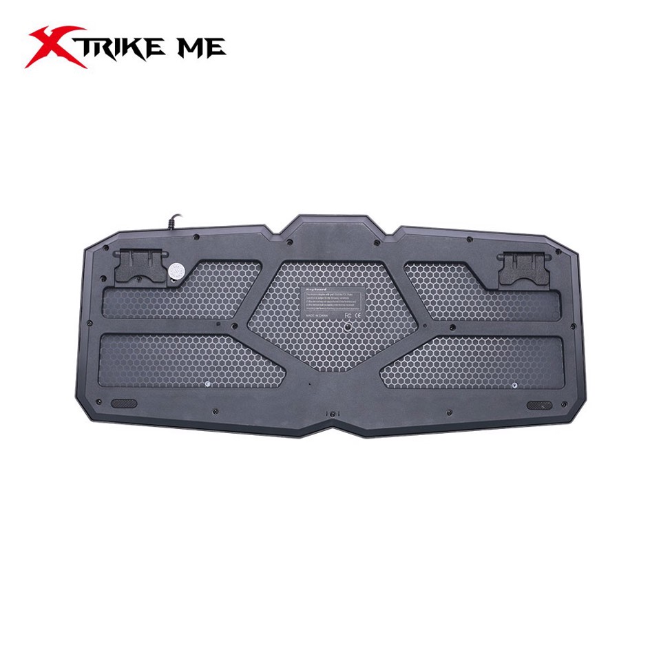 Xtrike Me KB-509 tastiera USB Nero