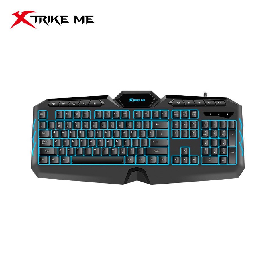 Xtrike Me KB-509 tastiera USB Nero