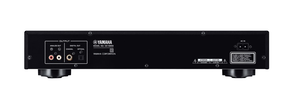 Yamaha CD-S303 Lettore CD HiFi Nero