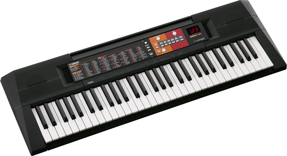 Yamaha PSR-F51 tastiera MIDI 61 chiavi Nero
