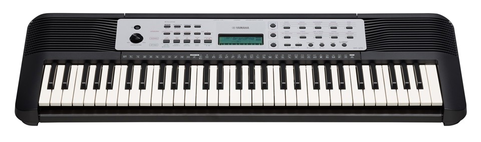 Yamaha YPT-270 tastiera MIDI 61 chiavi Nero, Bianco