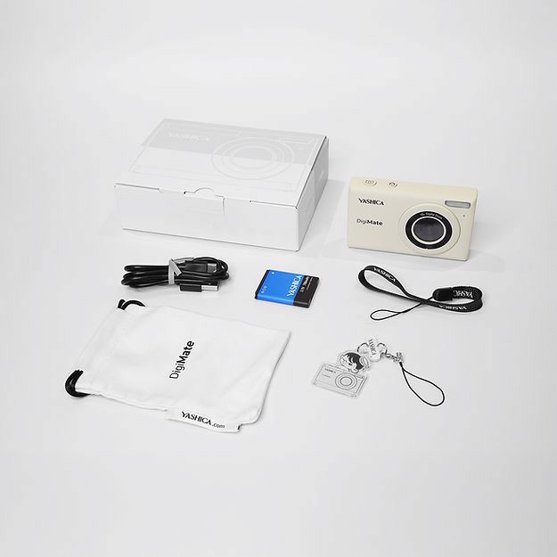 Yashica DigiMate Fotocamera compatta 64 MP CMOS Bianco