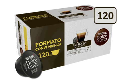 120 Capsule Nescafé Dolce Gusto Caffè Espresso Intenso