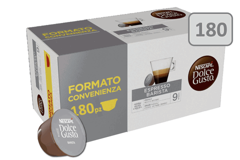 180 Capsule Nescafé Dolce Gusto Caffè Espresso Barista