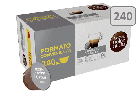 240 Capsule Nescafé Dolce Gusto Caffè Espresso Barista