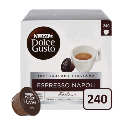 240 Capsule Nescafé Dolce Gusto Caffè Espresso Napoli