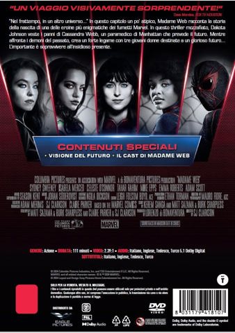 Dvd madame web