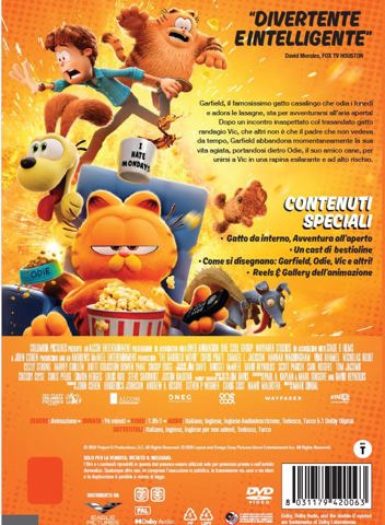 Dvd garfield : una missione gustosa