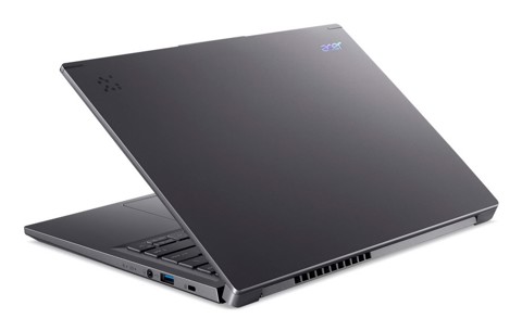 Acer Aspire 14 AI Intel Core Ultra 7 256V Computer portatile 35.6 cm (14") OLED 16 GB LPDDR5x-SDRAM 512 GB SSD Wi-Fi 6E (802.11ax) Windows 11 Home Grigio