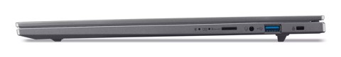 Acer Aspire 16 AI A16-52M-794G Copilot+ PC Intel Core Ultra 7 256V Computer portatile 40,6 cm (16") WUXGA 16 GB LPDDR5x-SDRAM 512 GB SSD Wi-Fi 7 (802.11be) Windows 11 Home Grigio QWERTY Italiano