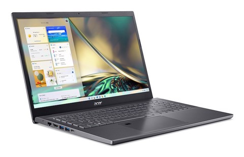 Acer Aspire 5 Intel® Core™ i5 i5-1235U Computer portatile 39,6 cm (15.6") Full HD 16 GB DDR4-SDRAM 512 GB SSD NVIDIA GeForce RTX 2050 Wi-Fi 6E (802.11ax) Windows 11 Home Grigio