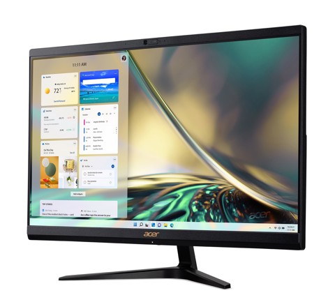 Acer Aspire C24-1700 Intel® Core™ i5 60,5 cm (23.8") 1920 x 1080 Pixel 8 GB DDR4-SDRAM 512 GB SSD PC All-in-one Windows 11 Home Wi-Fi 6 (802.11ax) Nero