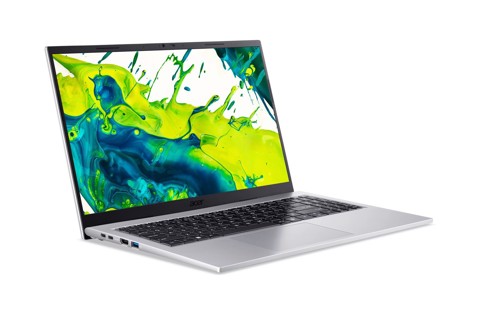 Acer Aspire Go 15 AG15-72P-54SJ Intel Core 5 120U Computer portatile 39,6 cm (15.6") Full HD 16 GB DDR4-SDRAM 512 GB SSD Wi-Fi 6 (802.11ax) Windows 11 Home Argento QWERTY Italiano