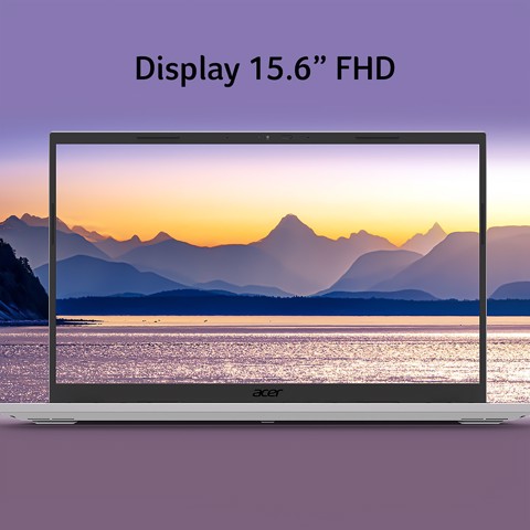 Acer Aspire Go 15 AG15-72P-77TE Intel Core 7 150U Computer portatile 39,6 cm (15.6") Full HD 32 GB DDR4-SDRAM 1 TB SSD Wi-Fi 6 (802.11ax) Windows 11 Home Italiano Argento