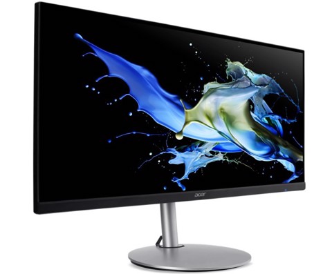Acer CB342CU Monitor PC 86,4 cm (34") 3440 x 1440 Pixel UltraWide Quad HD LCD Nero, Argento