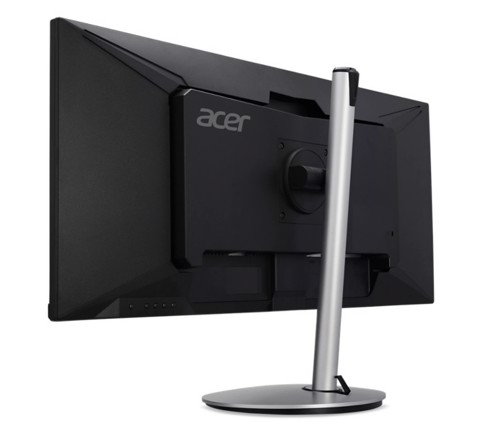 Acer CB342CU Monitor PC 86,4 cm (34") 3440 x 1440 Pixel UltraWide Quad HD LCD Nero, Argento