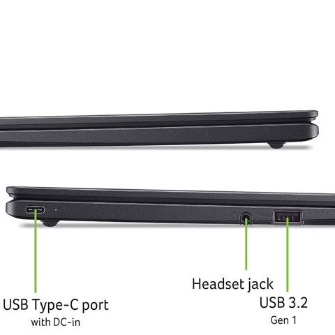 Acer Chromebook CBOA314-1H-C5GY + Mouse Intel® Celeron® N N4500 35,6 cm (14") Full HD 4 GB LPDDR4x-SDRAM 64 GB eMMC Wi-Fi 5 (802.11ac) ChromeOS Italiano Nero