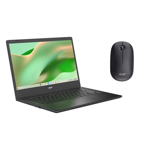 Acer Chromebook CBOA314-1HC5GY + Mouse Intel® Celeron® N N4500 35,6 cm (14") Full HD 4 GB DDR4-SDRAM 64 GB eMMC Wi-Fi 5 (802.11ac) ChromeOS Nero QWERTY Italiano